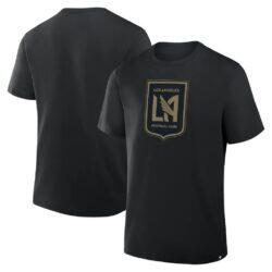 LAFC Fashion7 Logo T-Shirt - Black - Front View