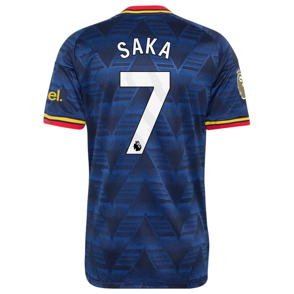 Bukayo Saka Arsenal adidas 2026/27 Away On-Field Authentic Jersey
