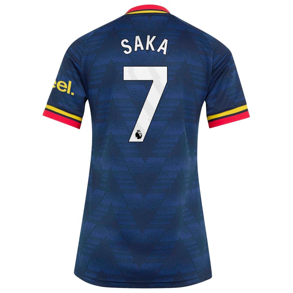 Bukayo Saka Arsenal adidas Women's 2026/27 Away Replica Jersey