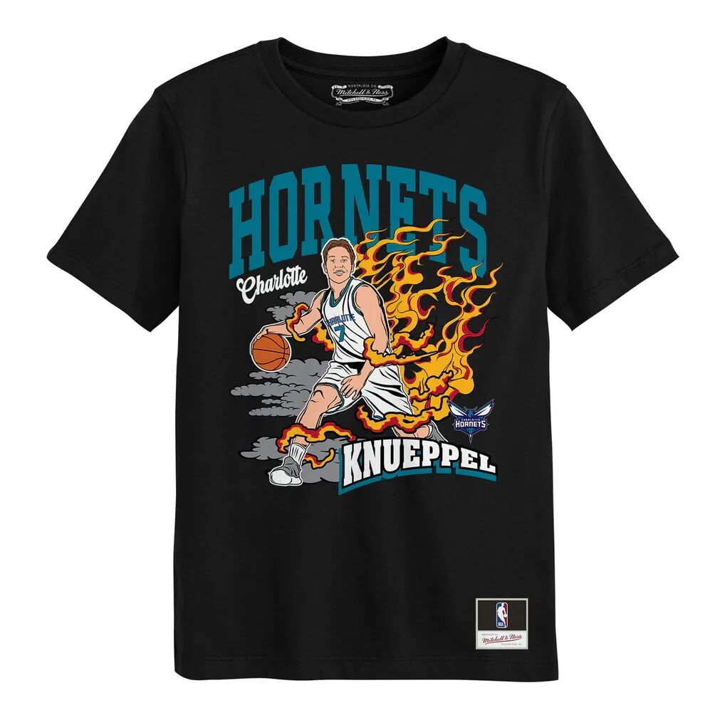 Kon Knueppel Charlotte Hornets Mitchell & Ness Preschool Fired Up T-Shirt