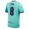 Pedri Barcelona Nike 2026/27 Third Stadium Replica Jersey - Turquoise - Detail View