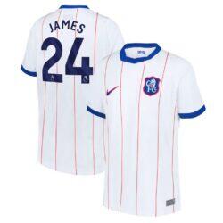 Reece James Chelsea Nike Youth 2026/27 Third Stadium Replica Jersey - White - Front View
