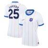 Moisés Caicedo Chelsea Nike Women's 2026/27 Third Stadium Replica Jersey - White - Front View