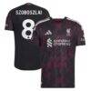 Dominik Szoboszlai Liverpool adidas 2026/27 Third On-Field Authentic Jersey - Black - Front View