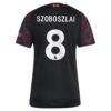 Dominik Szoboszlai Liverpool adidas Women's 2026/27 Third Replica Jersey - Black - Detail View