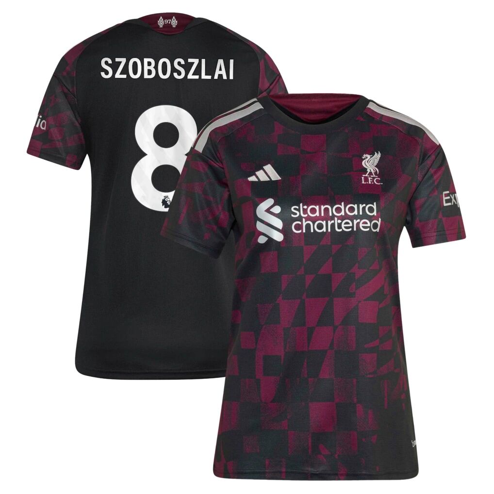 Dominik Szoboszlai Liverpool adidas Women's 2026/27 Third Replica Jersey