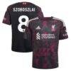 Dominik Szoboszlai Liverpool adidas Youth 2026/27 Third Replica Jersey - Black - Front View
