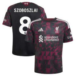 Dominik Szoboszlai Liverpool adidas Youth 2026/27 Third Replica Jersey