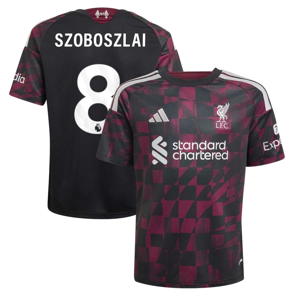 Dominik Szoboszlai Liverpool adidas Youth 2026/27 Third Replica Jersey