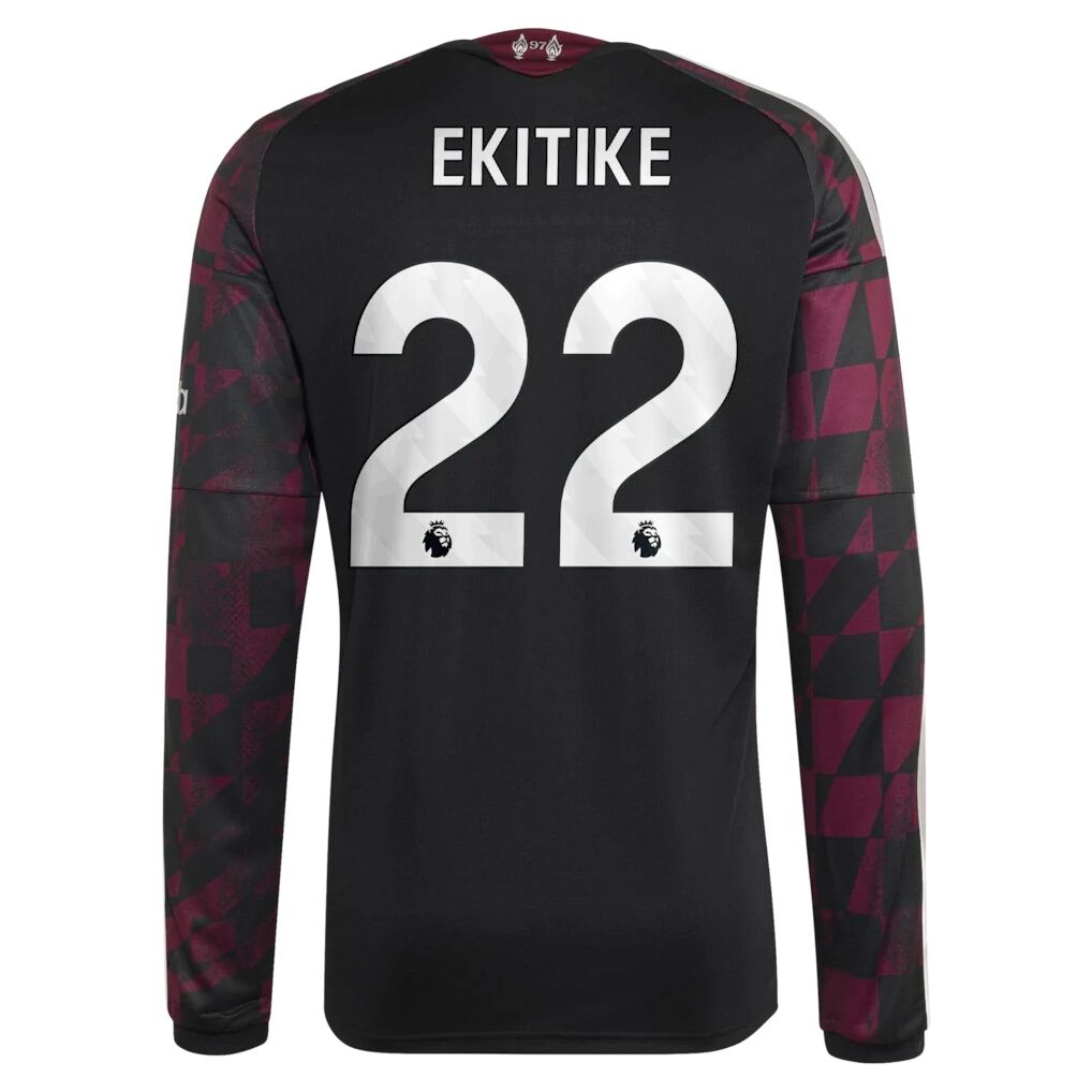 Hugo Ekitike Liverpool adidas 2026/27 Third Replica Long Sleeve Jersey