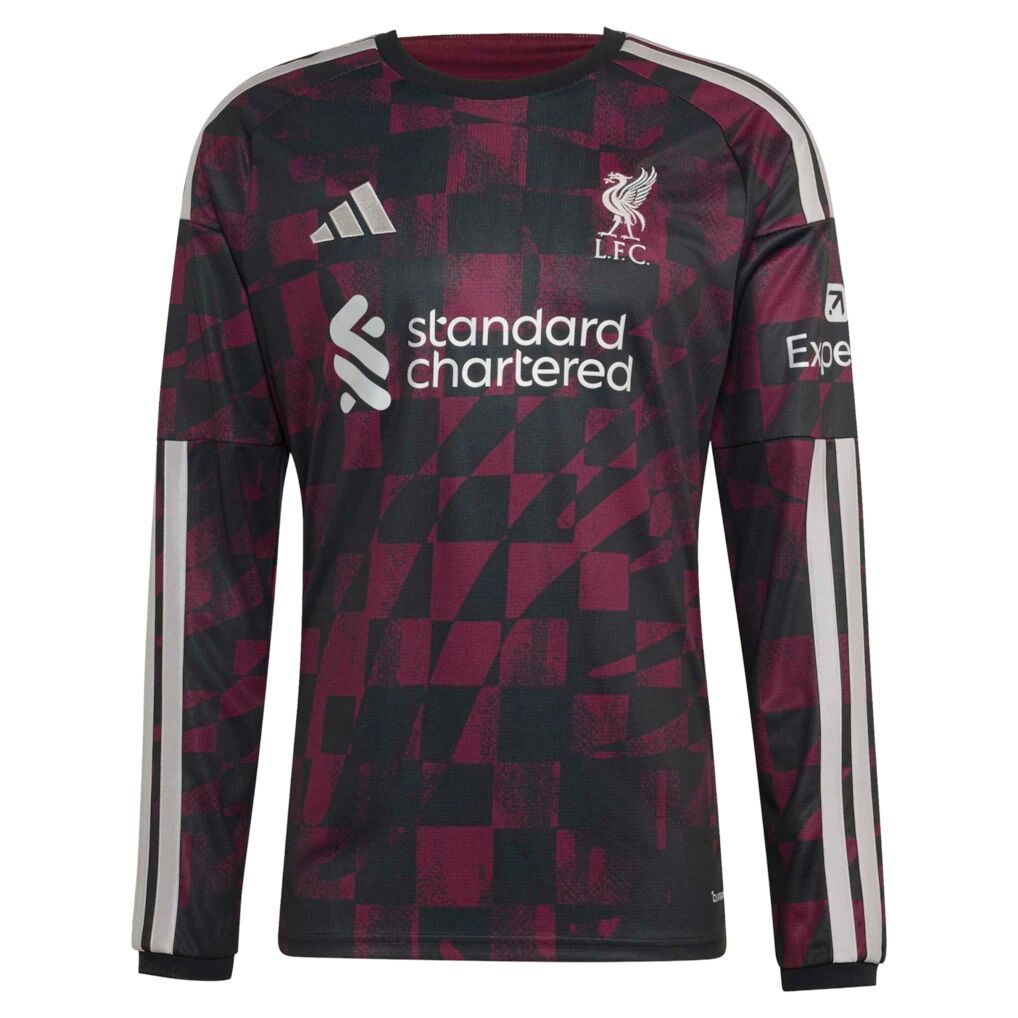 Hugo Ekitike Liverpool adidas 2026/27 Third Replica Long Sleeve Jersey