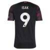 Alexander Isak Liverpool adidas 2026/27 Third Replica Jersey - Black - Detail View