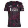 Alexander Isak Liverpool adidas 2026/27 Third Replica Jersey - Black - Side View
