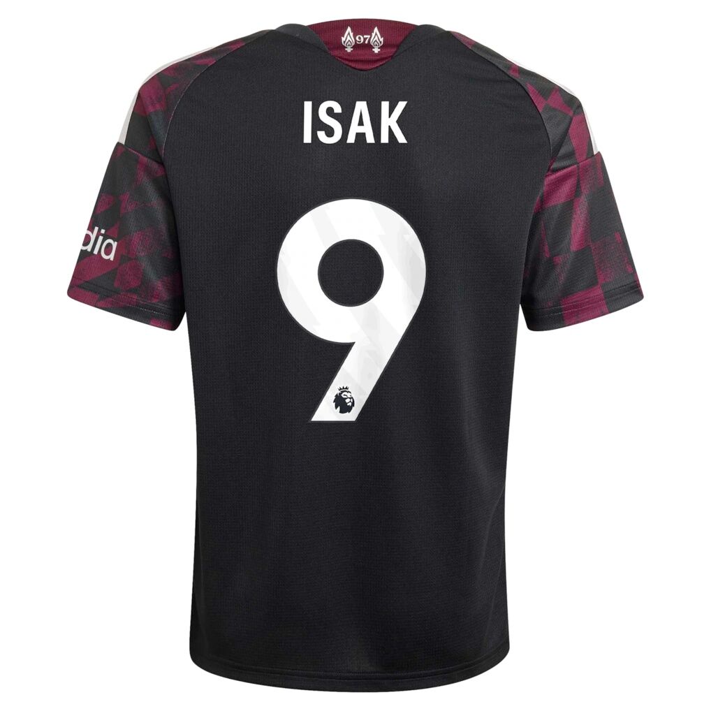 Alexander Isak Liverpool adidas Youth 2026/27 Third Replica Jersey