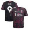 Alexander Isak Liverpool adidas Youth 2026/27 Third Replica Jersey - Black - Front View