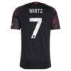 Florian Wirtz Liverpool adidas 2026/27 Third Replica Jersey - Black - Detail View