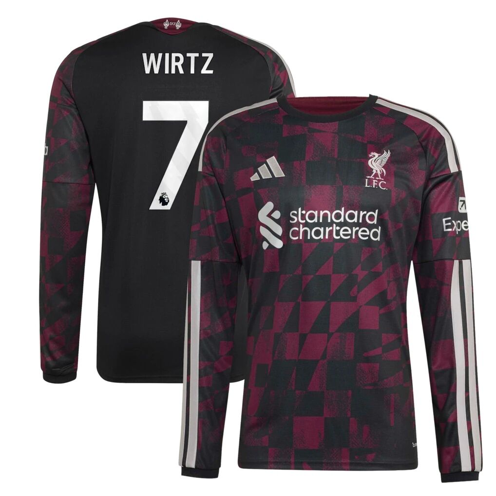 Florian Wirtz Liverpool adidas 2026/27 Third Replica Long Sleeve Jersey