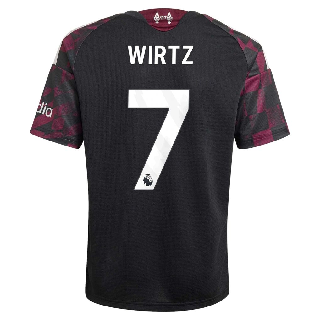 Florian Wirtz Liverpool adidas Youth 2026/27 Third Replica Jersey