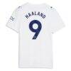 Erling Haaland Manchester City Puma Women's 2026/27 Third Replica Jersey - White - Detail View