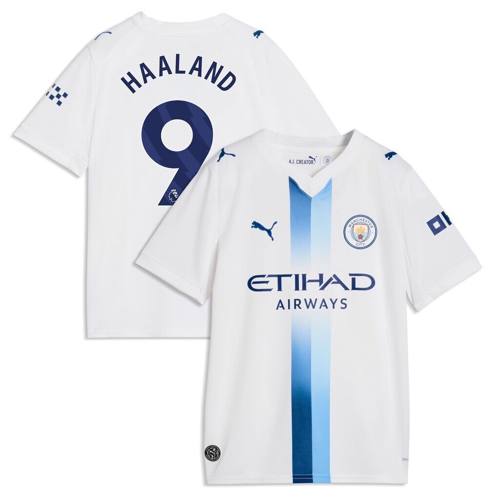 Erling Haaland Manchester City Puma Youth 2026/27 Third Replica Jersey