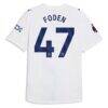 Phil Foden Manchester City Puma 2026/27 Third On-Field Authentic Jersey - White - Detail View