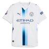 Phil Foden Manchester City Puma 2026/27 Third On-Field Authentic Jersey - White - Side View