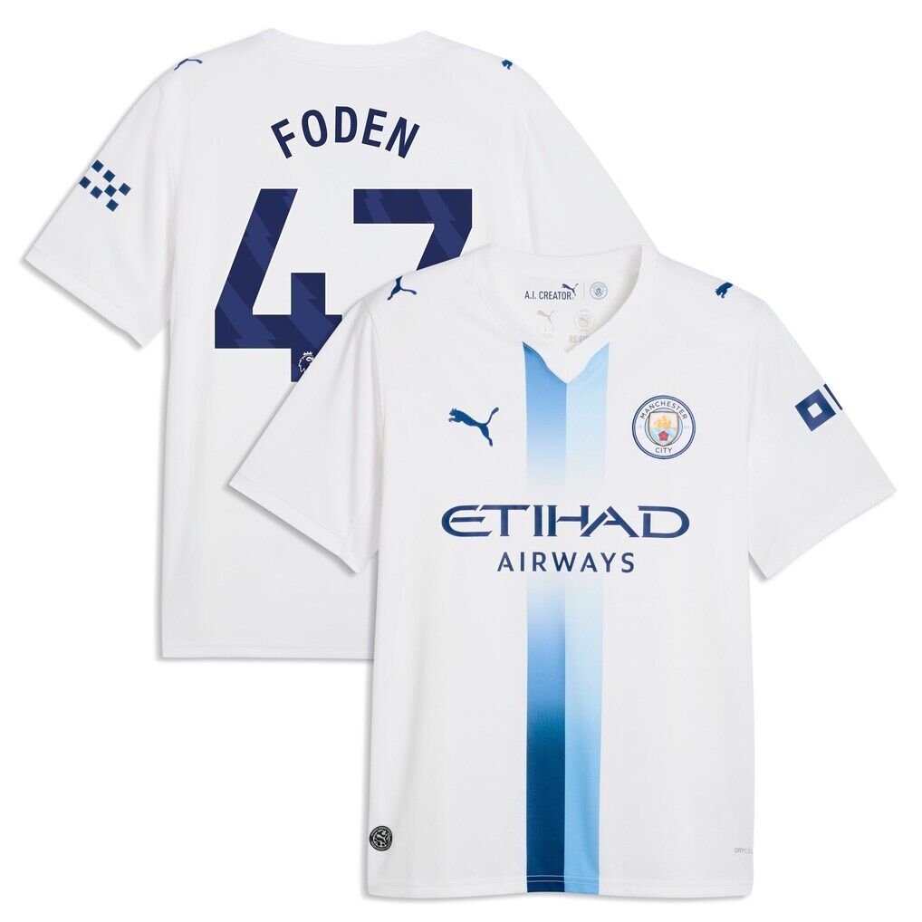 Phil Foden Manchester City Puma 2026/27 Third Replica Jersey