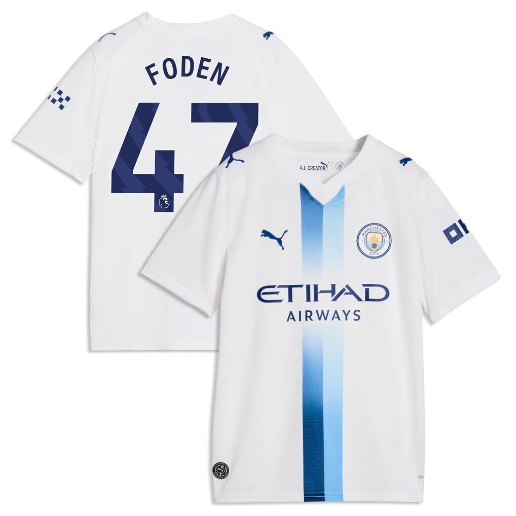 Phil Foden Manchester City Puma Youth 2026/27 Third Replica Jersey