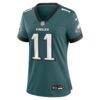 Jihaad Campbell Philadelphia Eagles Nike Women's Team Game Jersey - - Side View