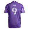 Daryl Dike Orlando City SC adidas 2025 Perfect Storm Primary On-Field Authentic Jersey - Purple - Detail View