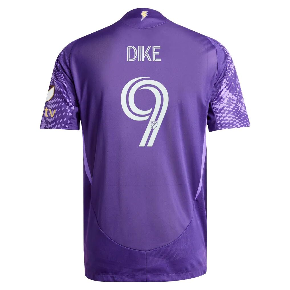 Daryl Dike Orlando City SC adidas 2025 Perfect Storm Primary On-Field Authentic Jersey