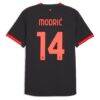Luka Modrić AC Milan Puma 2026/27 Third On-Field Authentic Jersey - Gray - Detail View