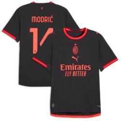 Luka Modrić AC Milan Puma 2026/27 Third On-Field Authentic Jersey - Gray - Front View