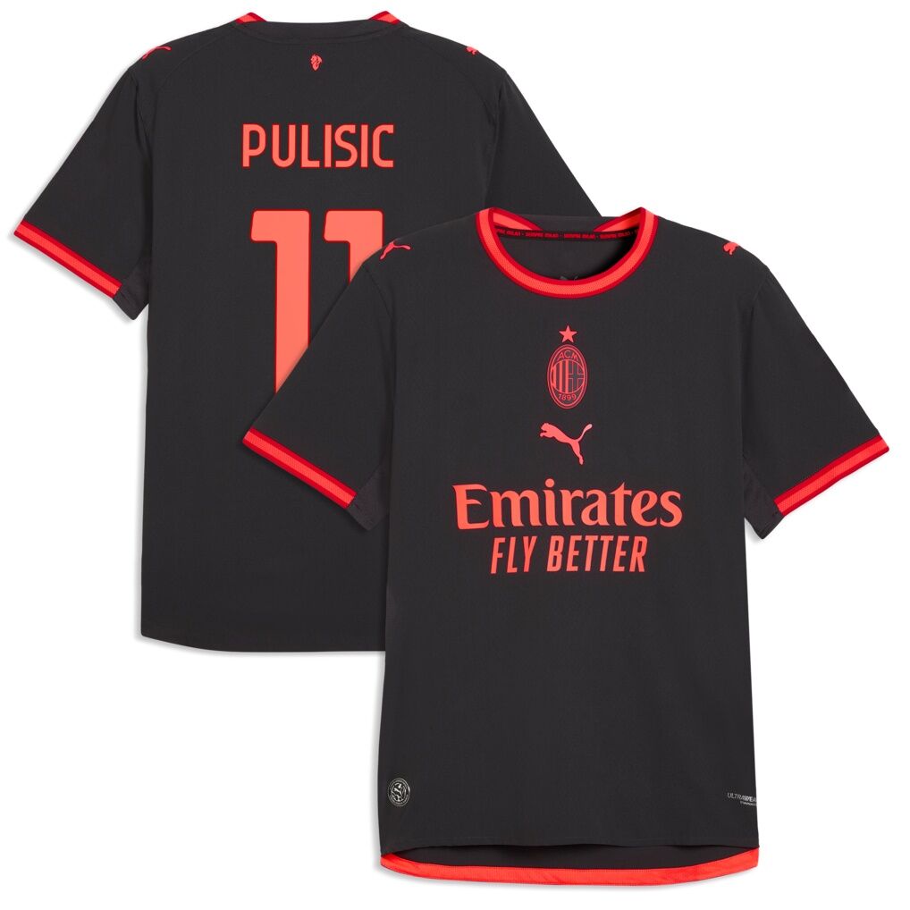 Christian Pulisic AC Milan Puma 2026/27 Third On-Field Authentic Jersey