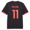 Christian Pulisic AC Milan Puma 2026/27 Third Replica Jersey - Gray - Detail View