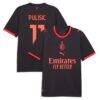 Christian Pulisic AC Milan Puma 2026/27 Third Replica Jersey - Gray - Front View
