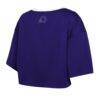 Phoenix Suns WEAR by Erin Andrews Women's Cropped Jersey T-Shirt - Purple - Alt1