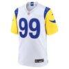 Aaron Donald Los Angeles Rams Nike Game Jersey - White - Side View