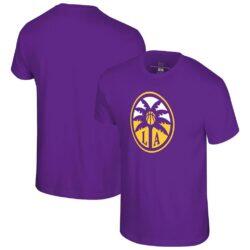 Los Angeles Sparks Stadium Essentials Unisex Origins Color Logo T-Shirt - Purple - Front View