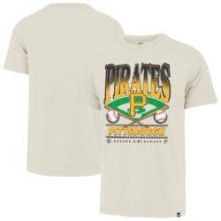 Pittsburgh Pirates '47 Big & Tall Straight Shot T-Shirt - - Front View