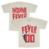 Indiana Fever Playa Society Unisex Est T-Shirt - - Front View