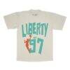 New York Liberty Playa Society Unisex Est T-Shirt - - Side View