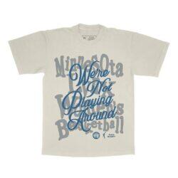 Minnesota Lynx Playa Society Unisex We're Not Playing Around T-Shirt - - Front View