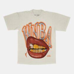 WNBA Playa Society Unisex Sketch T-Shirt - - Front View