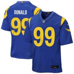 Aaron Donald Los Angeles Rams Nike Youth Game Jersey - - Front View