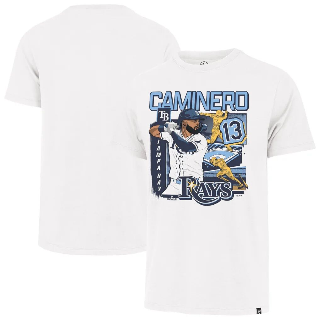 Junior Caminero Tampa Bay Rays '47 Field Mark Franklin T-Shirt