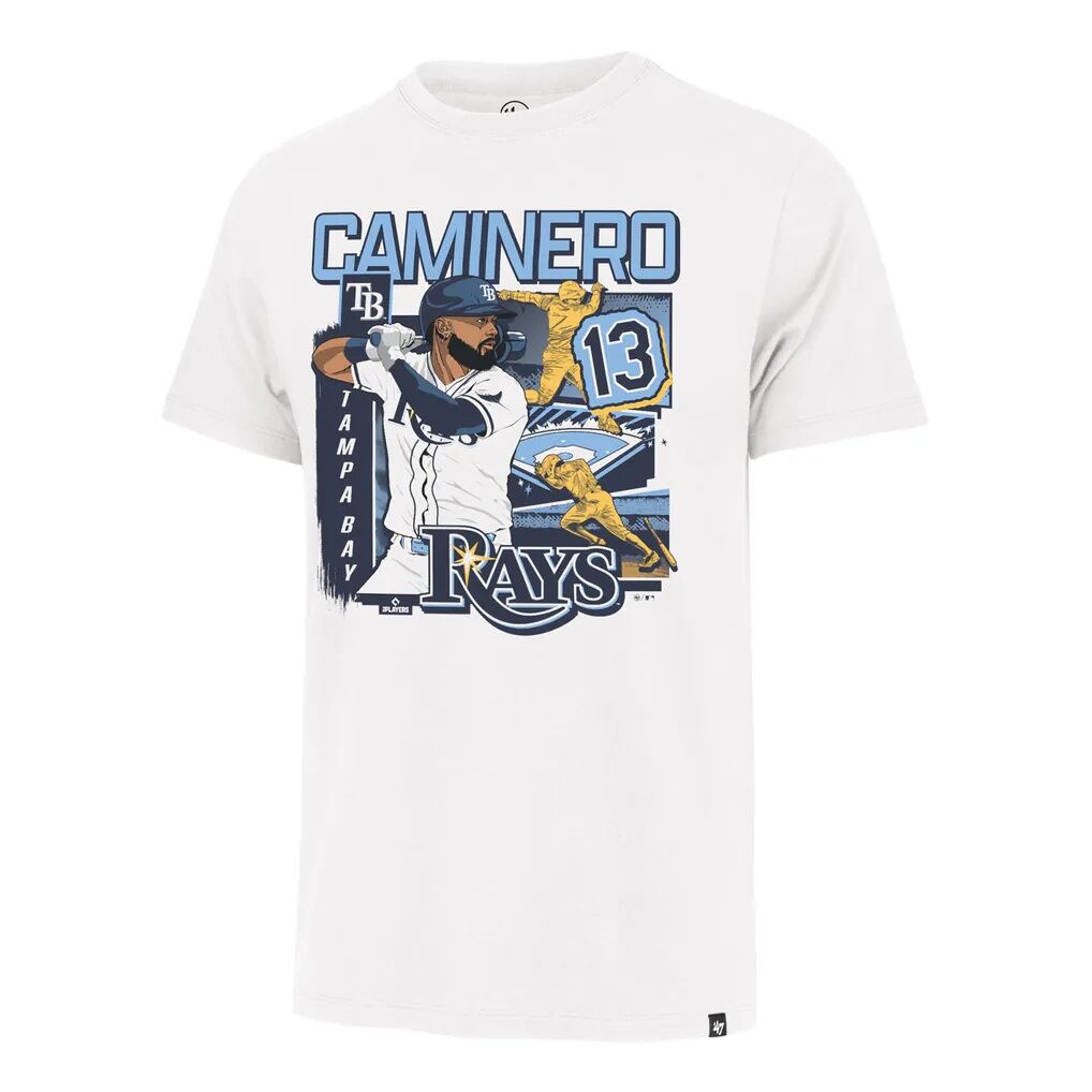 Junior Caminero Tampa Bay Rays '47 Field Mark Franklin T-Shirt