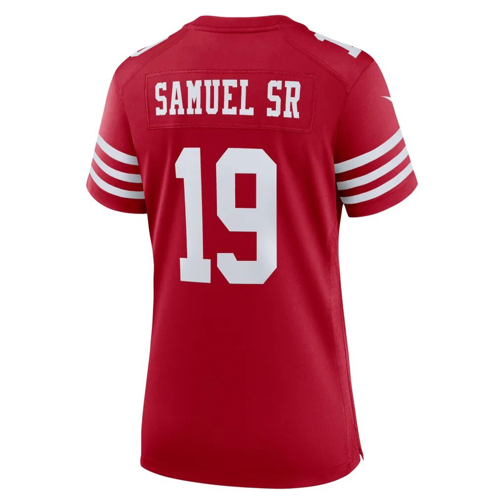 Deebo Samuel Sr San Francisco 49ers Nike Women's Team Game Jersey - Scarlet