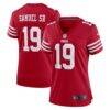 Deebo Samuel Sr San Francisco 49ers Nike Women's Team Game Jersey - - Front View