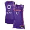 Kelsey Plum Phoenix Mercury Nike Unisex Victory Jersey - Purple - Front View